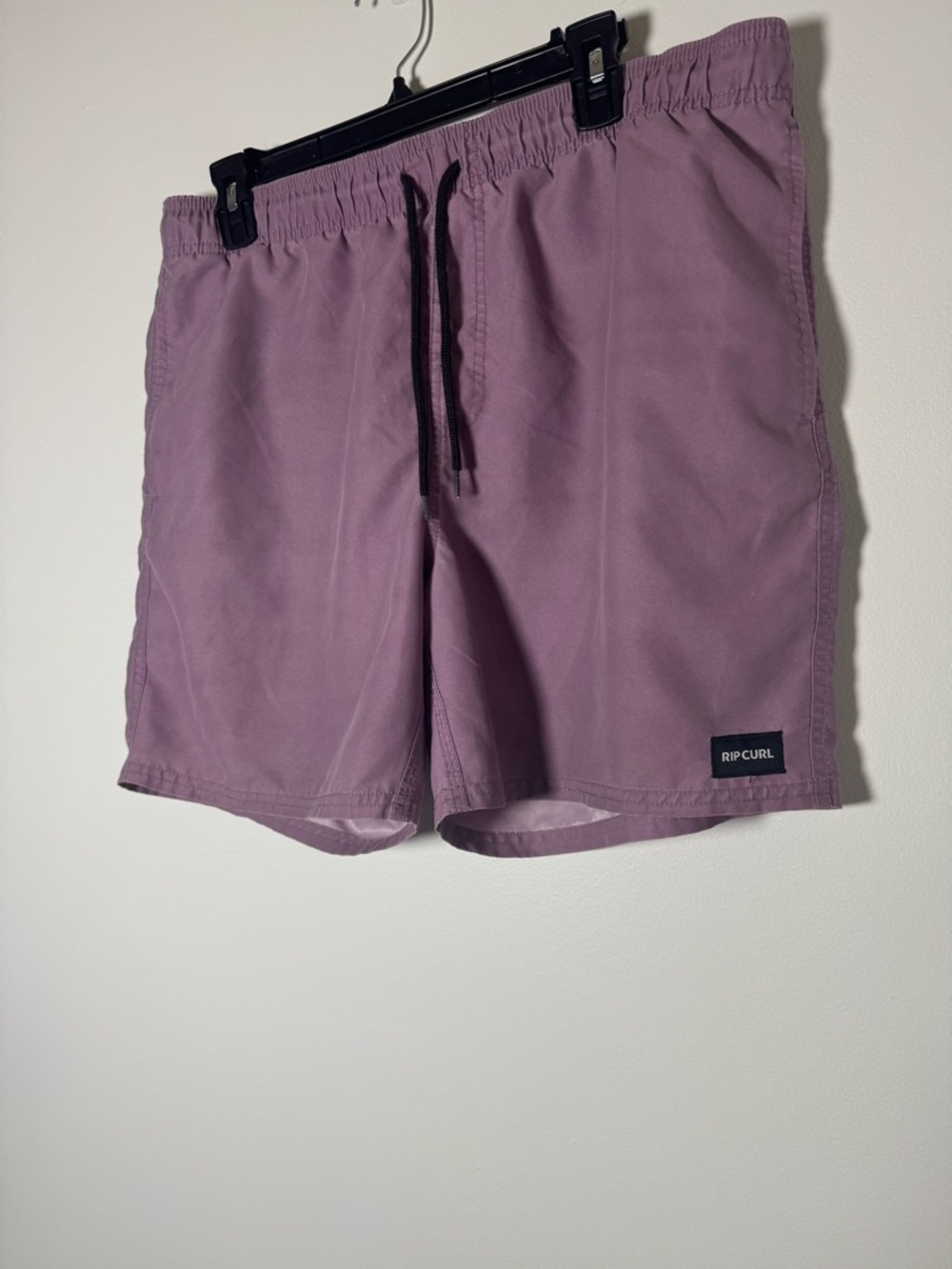 Rip Curl Laydays Boardshorts Mauve Elastic Waist Swim Trunks M - Picture 3 of 4